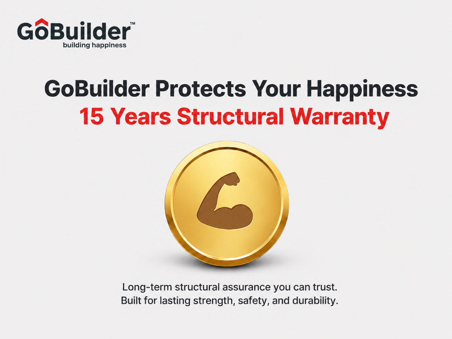 15 Years Structural Warranty